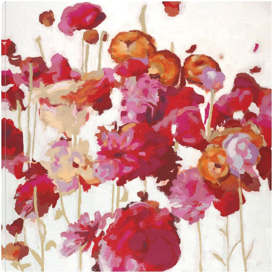 Sueño Floral Rojo I - Randy Hibberd