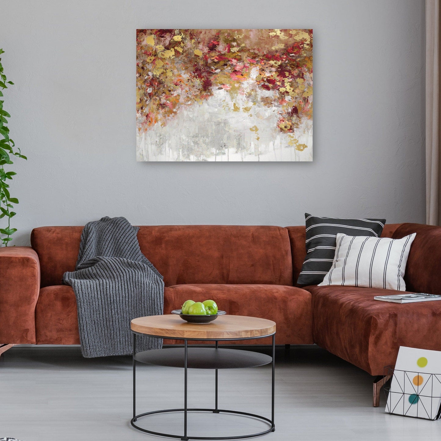 Encantado rojo y dorado - Nikki Robbins