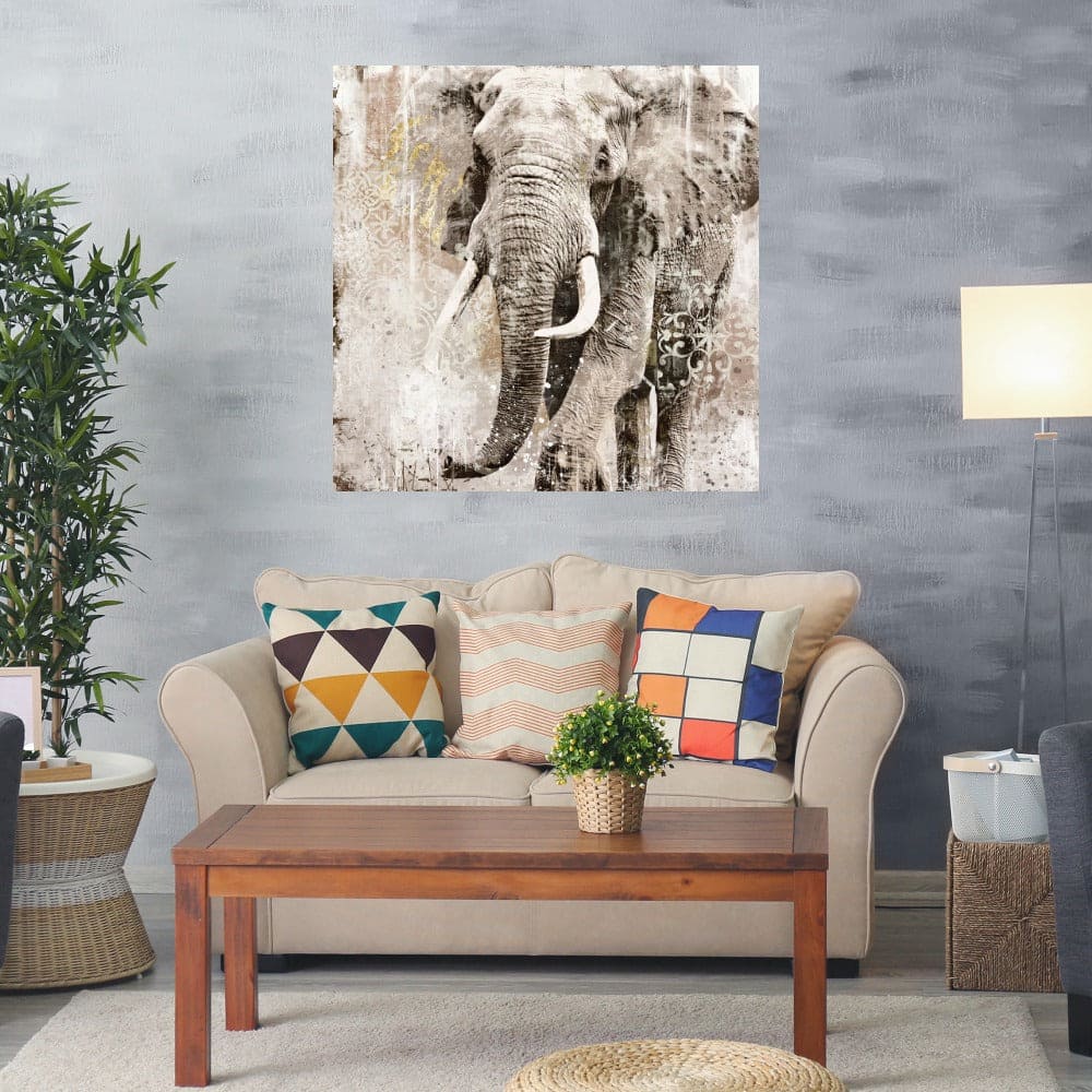 Elefante de retrato de marfil - Heather Hayes