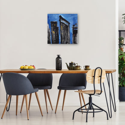 Paisaje urbano azul - Paul Brent