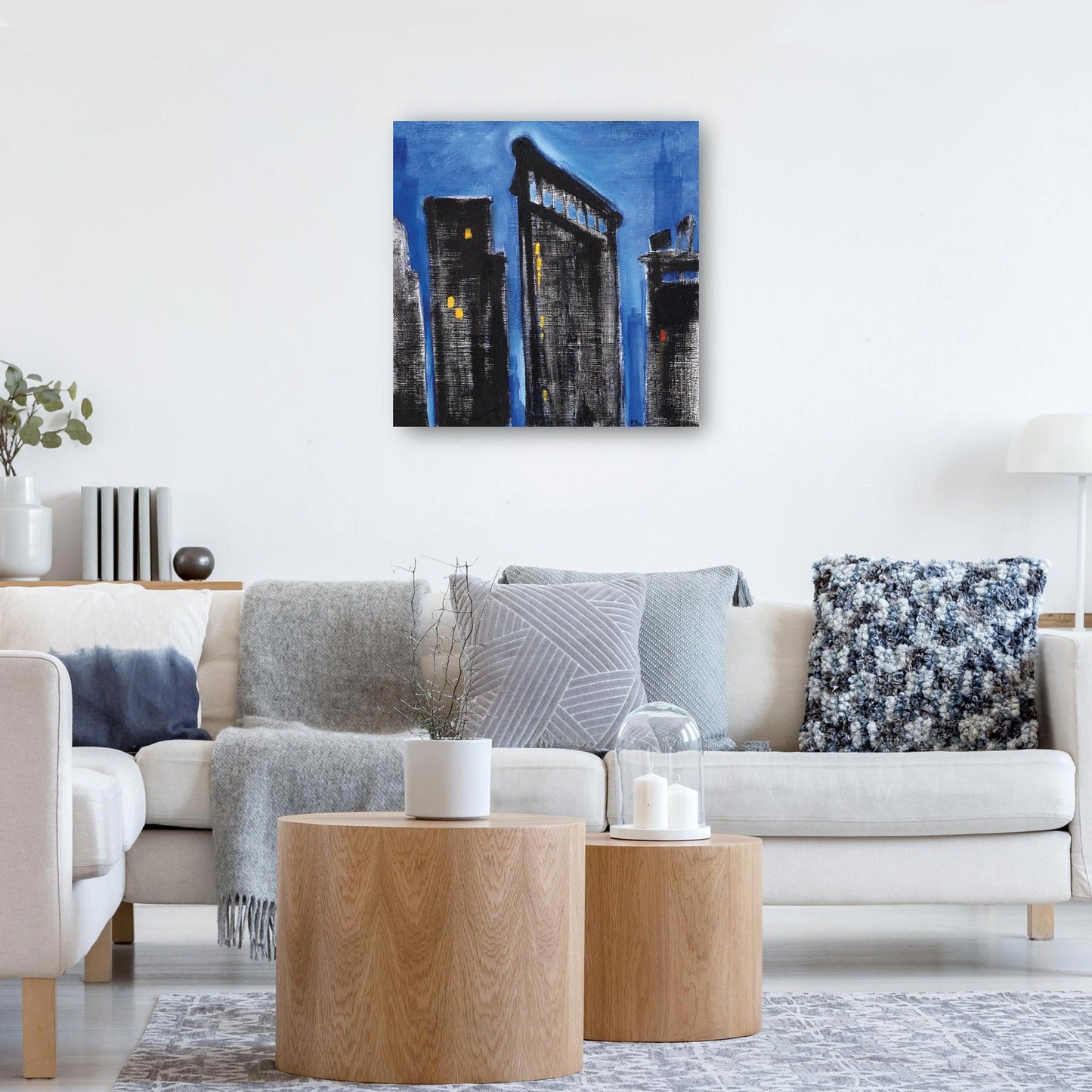 Paisaje urbano azul - Paul Brent