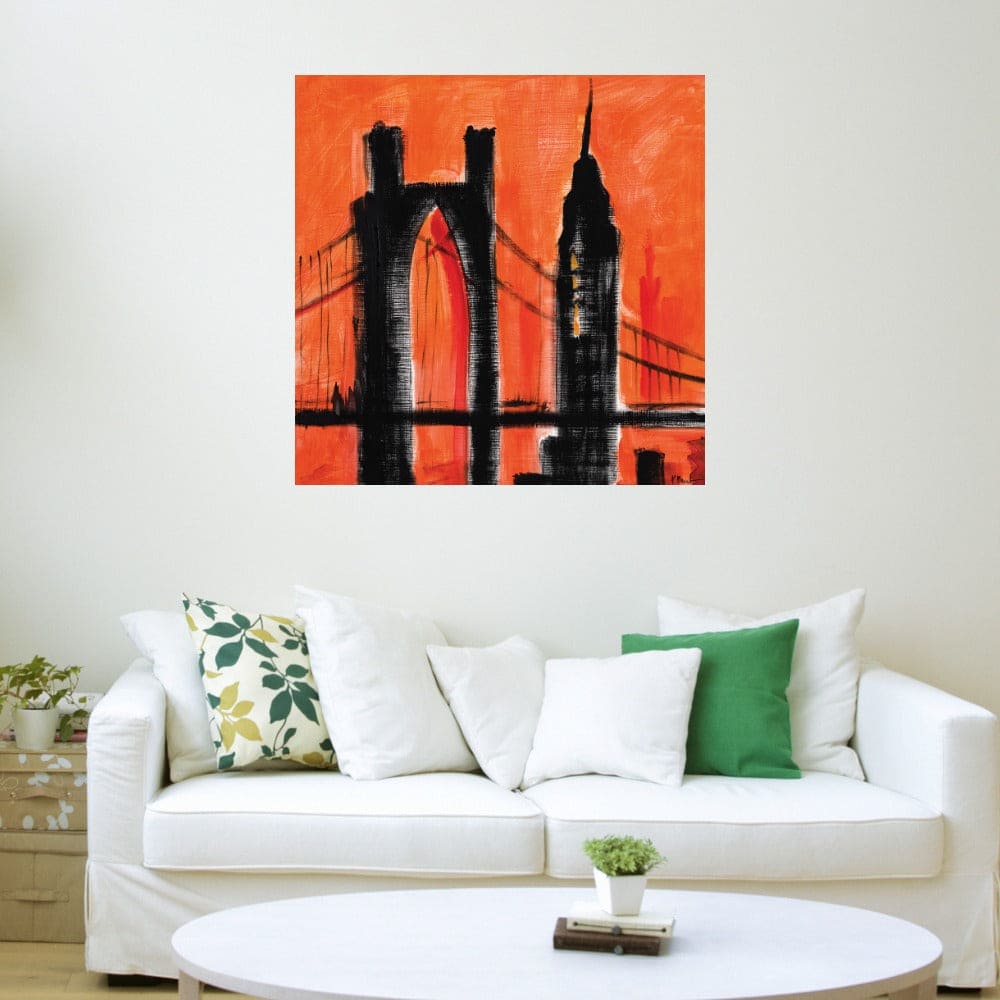 Paisaje urbano naranja - Paul Brent