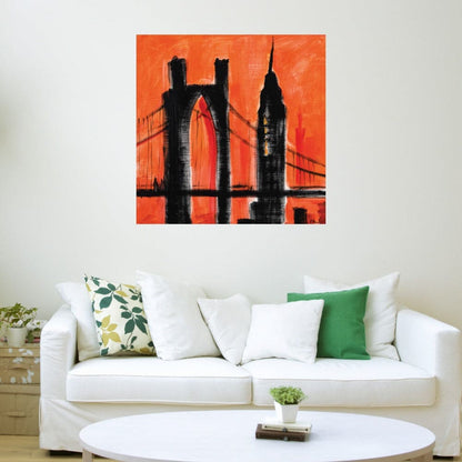 Paisaje urbano naranja - Paul Brent