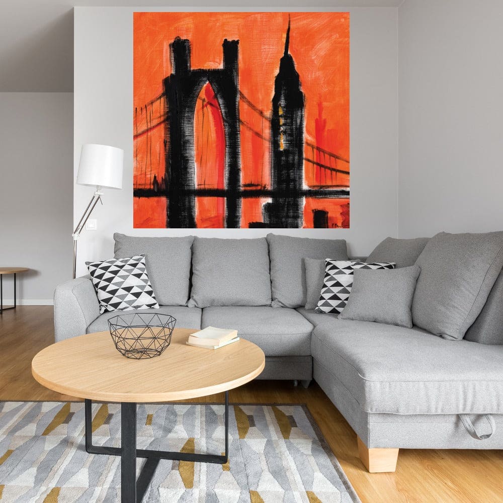Paisaje urbano naranja - Paul Brent
