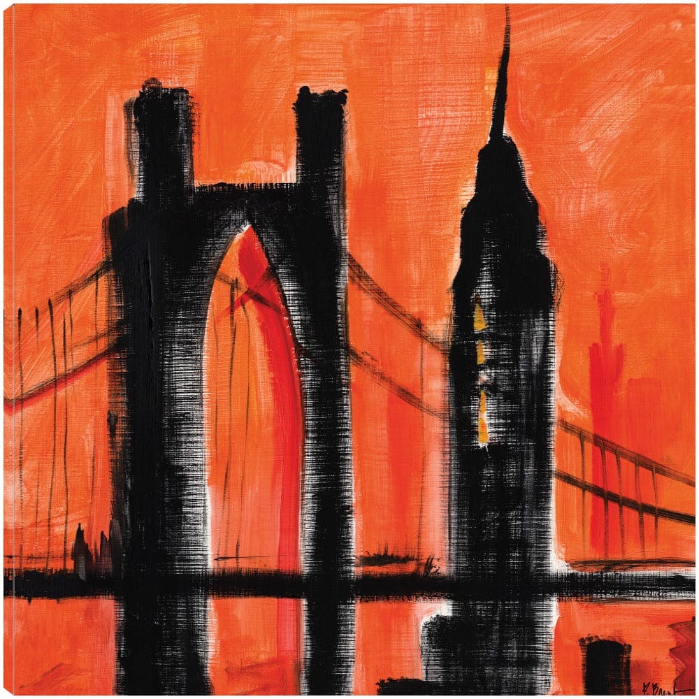 Paisaje urbano naranja - Paul Brent