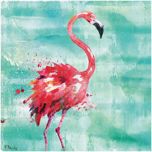 Flamingo de Arianna I - Turquesa - Paul Brent