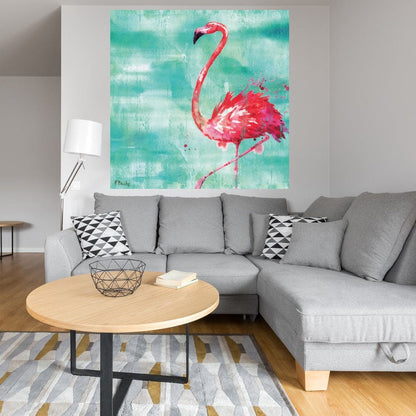 Flamingo de Arianna II - Turquesa - Paul Brent
