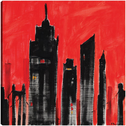 Paisaje urbano rojo - Paul Brent