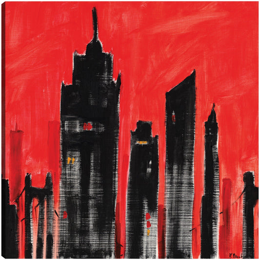 Paisaje urbano rojo - Paul Brent