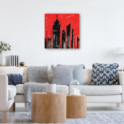 Paisaje urbano rojo - Paul Brent