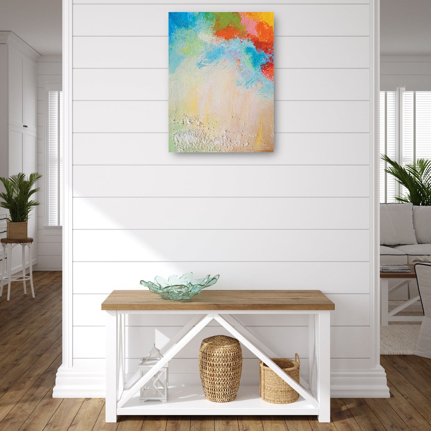 Salpicaduras de colores en la esquina - DP Gallery