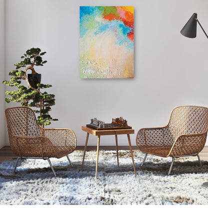 Salpicaduras de colores en la esquina - DP Gallery