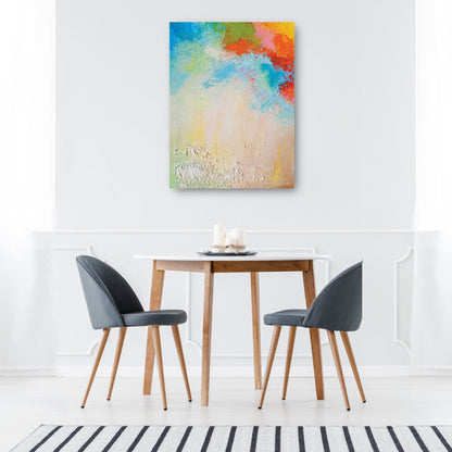 Salpicaduras de colores en la esquina - DP Gallery