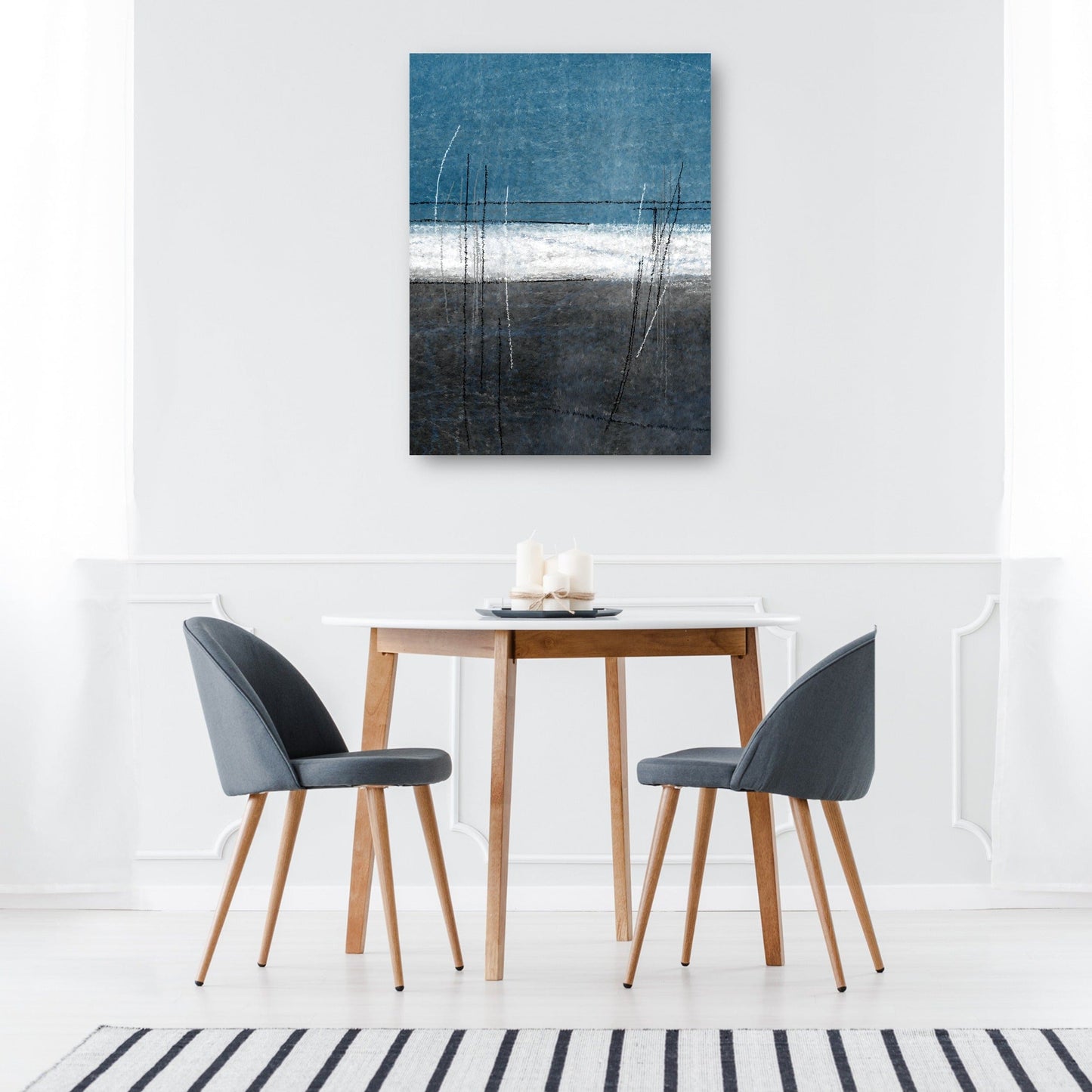 Capas de lapislázuli azul - DP Gallery