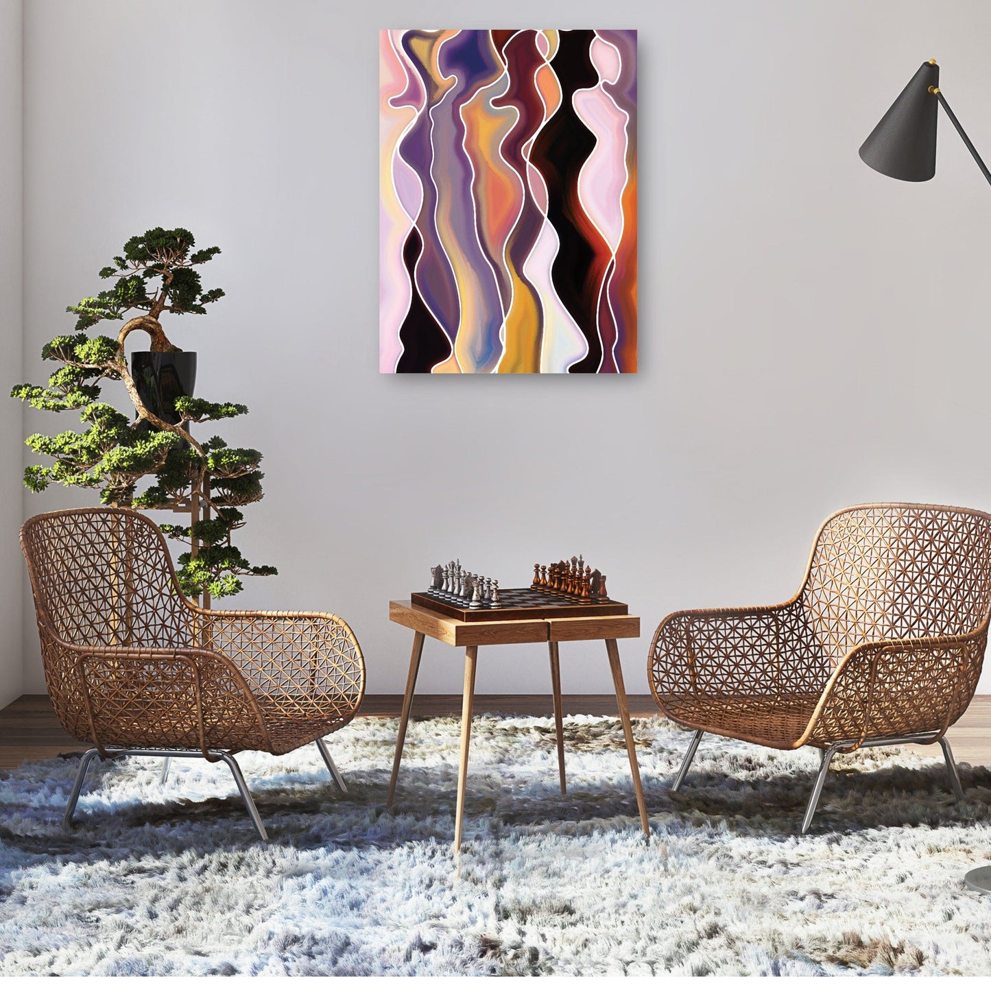 Curva morada por delante - DP Gallery