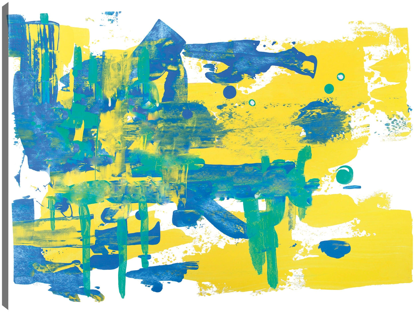 Pincel con amarillo y azul - DP Gallery