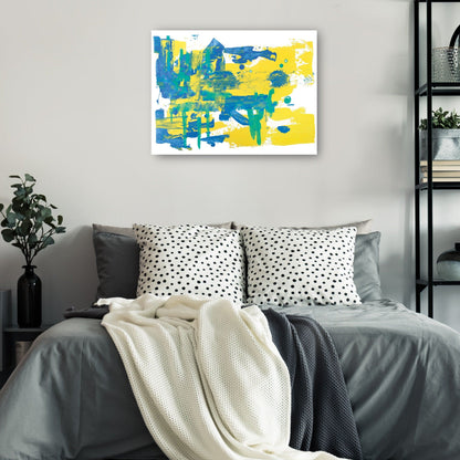 Pincel con amarillo y azul - DP Gallery