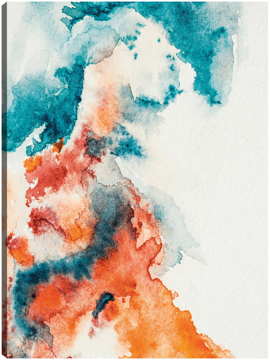 Ondulación Azul Naranja - DP Gallery