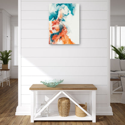 Ondulación Azul Naranja - DP Gallery