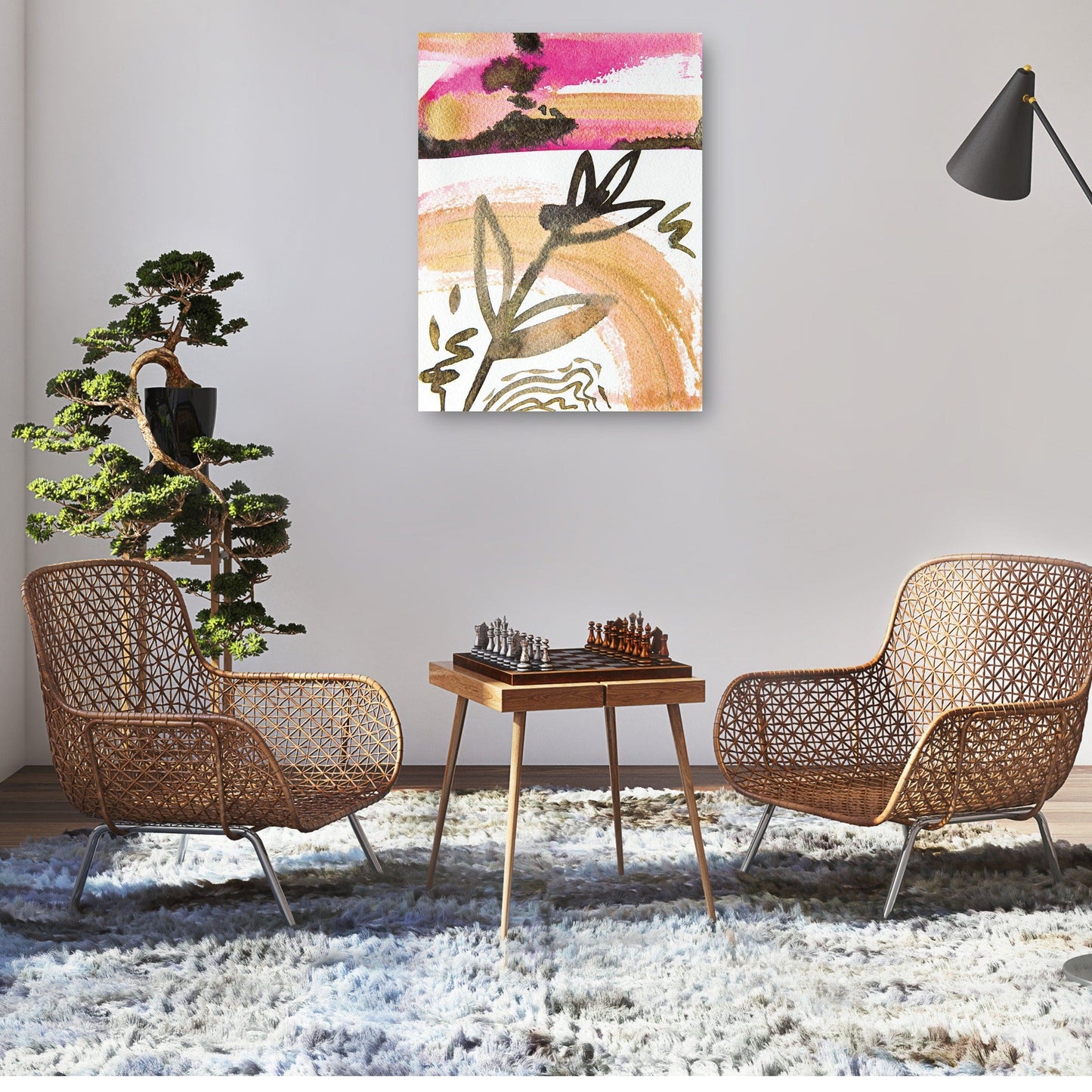 Flor de punta de fieltro - DP Gallery