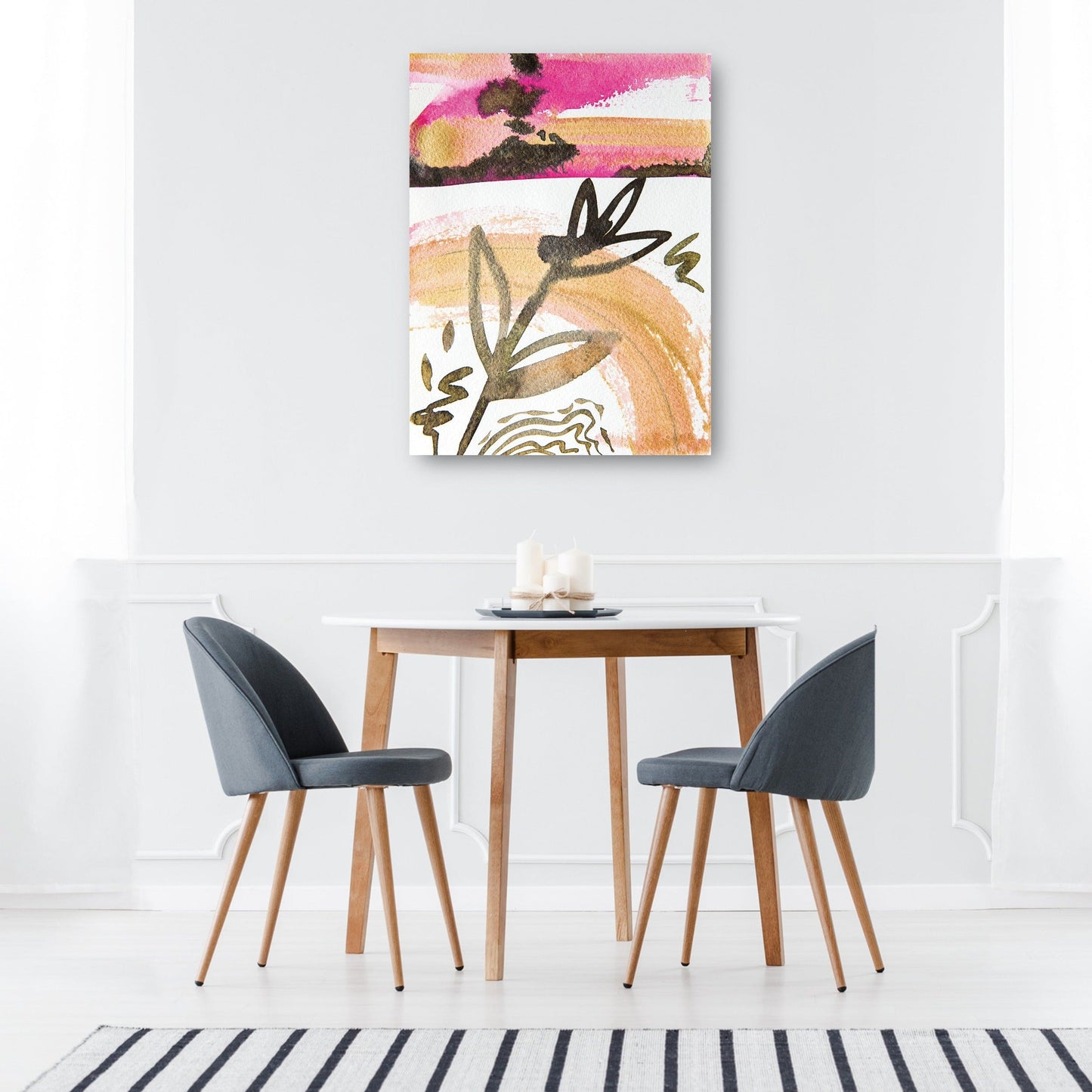 Flor de punta de fieltro - DP Gallery