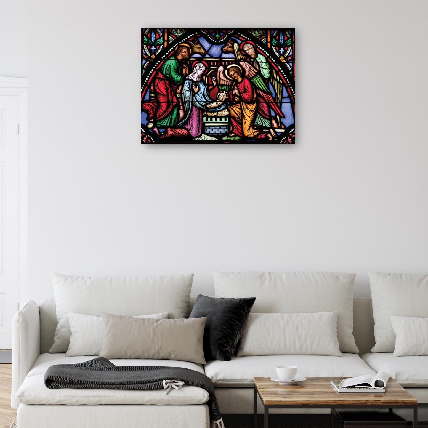 Natividad de cristal resplandeciente - DP Gallery
