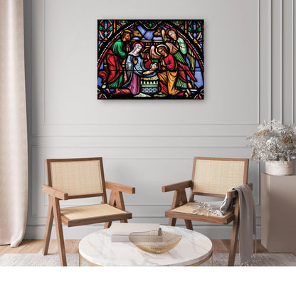 Natividad de cristal resplandeciente - DP Gallery
