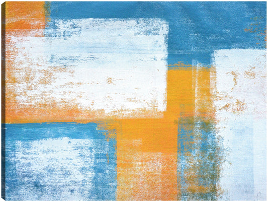 Paso de peatones azul naranja - DP Gallery