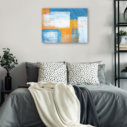 Paso de peatones azul naranja - DP Gallery