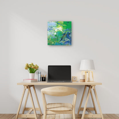 Verde sobre verde sobre azul - DP Gallery