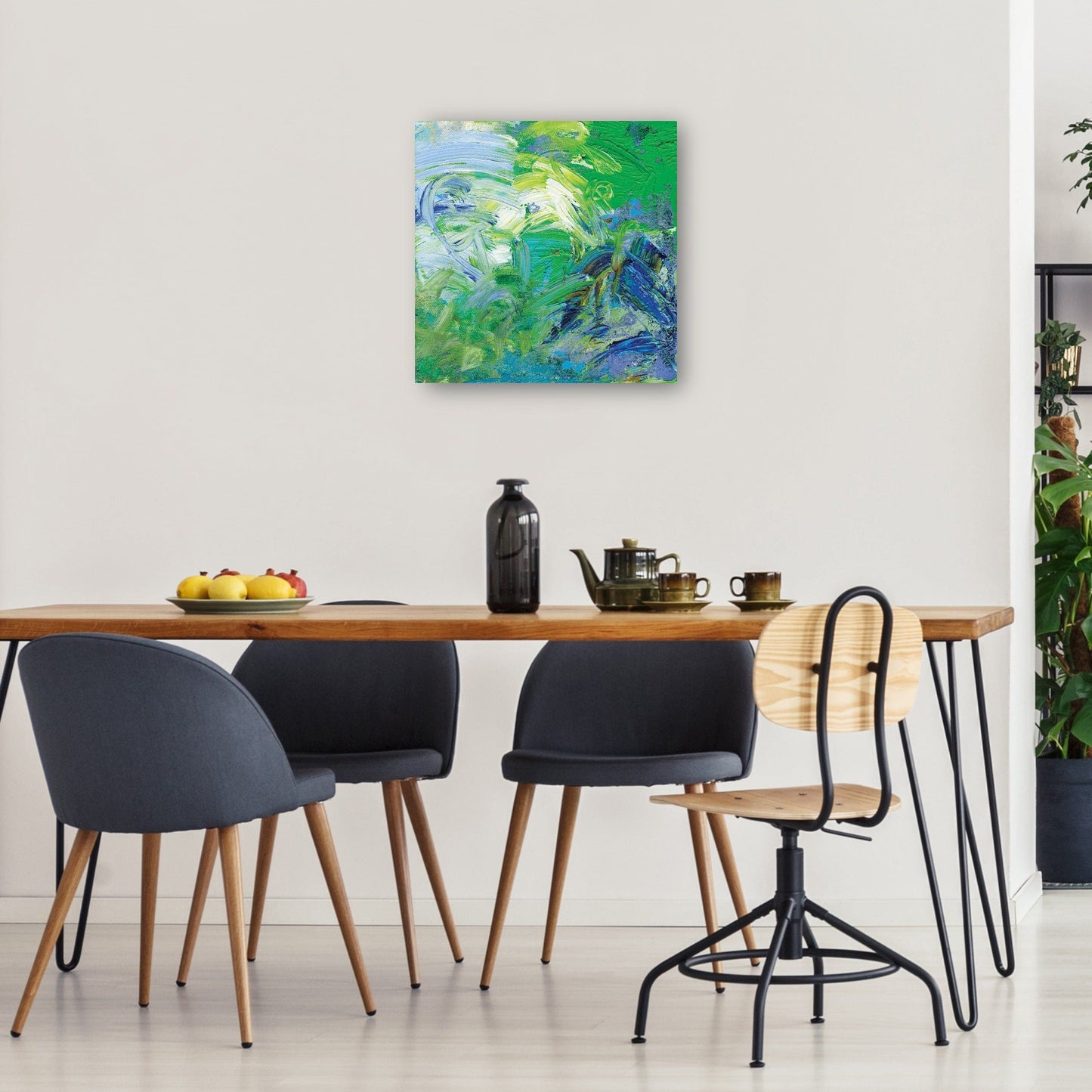 Verde sobre verde sobre azul - DP Gallery