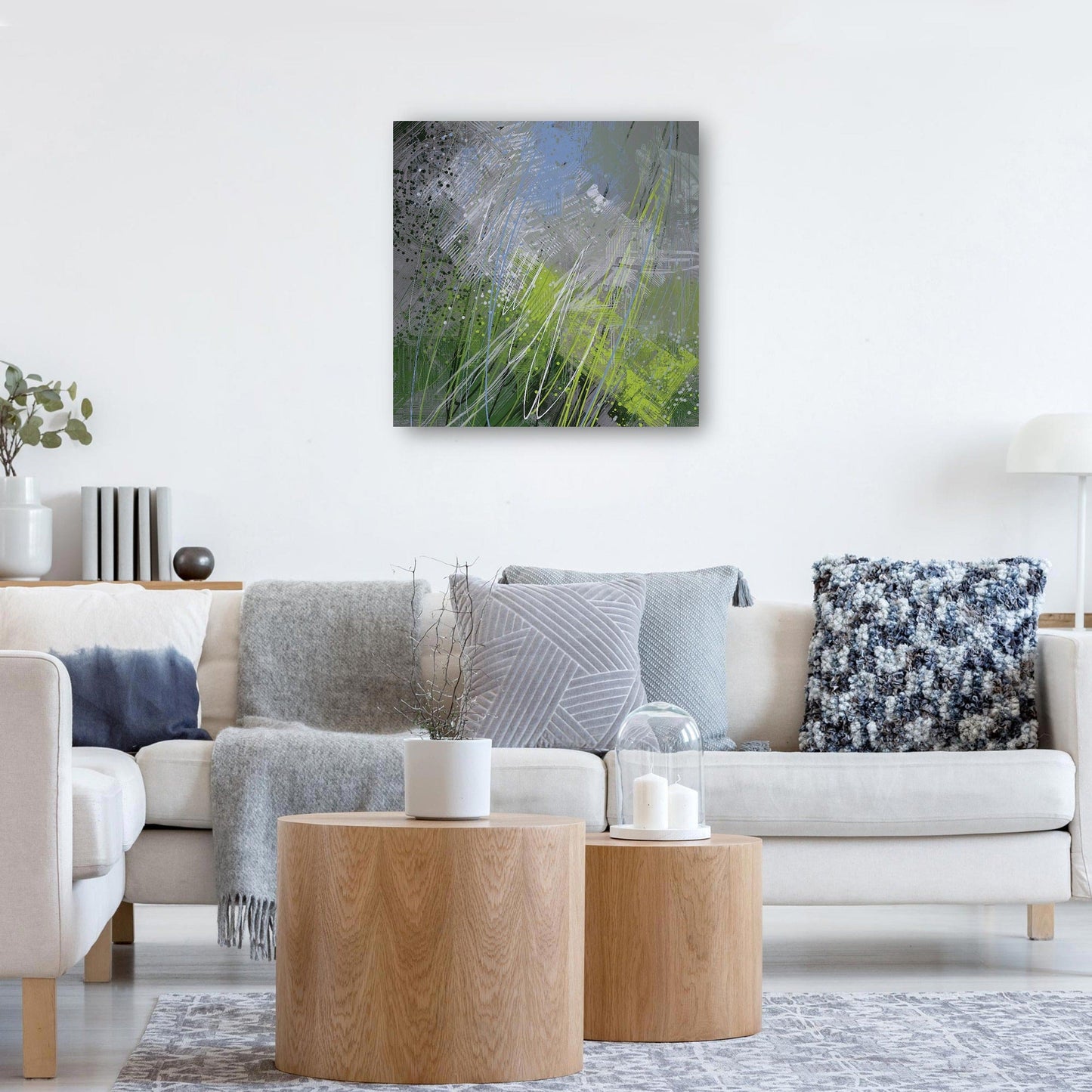 Brillo de lentejuelas gris - DP Gallery