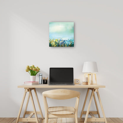 Danza de la margarita azul dichosa - DP Gallery