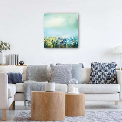 Danza de la margarita azul dichosa - DP Gallery