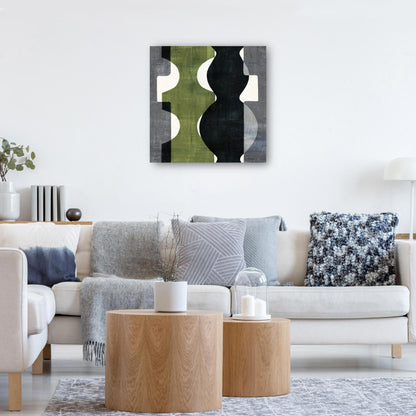 Deco Geométrico II con Verde