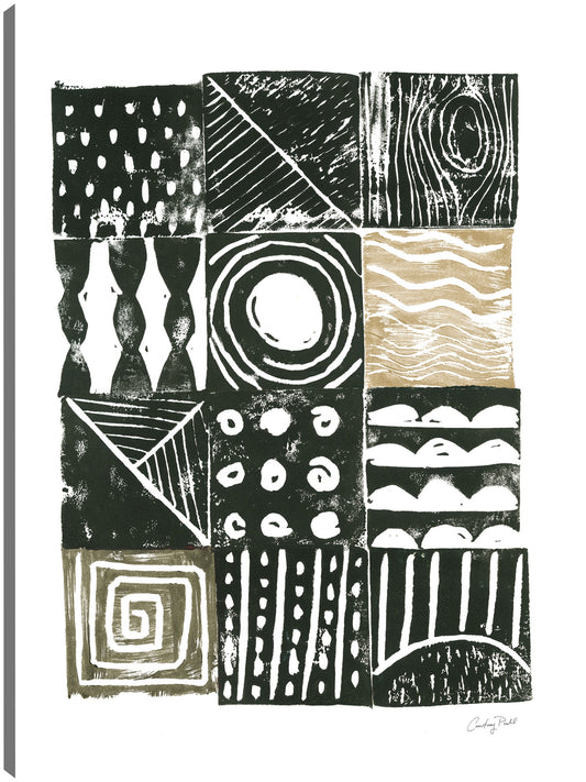 Block Print I Verde Arena - Courtney Prahl
