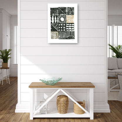 Block Print I Verde Arena - Courtney Prahl