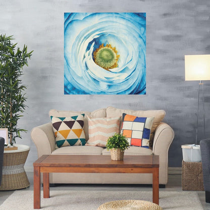 Peonia blanco con azul - Aledanda