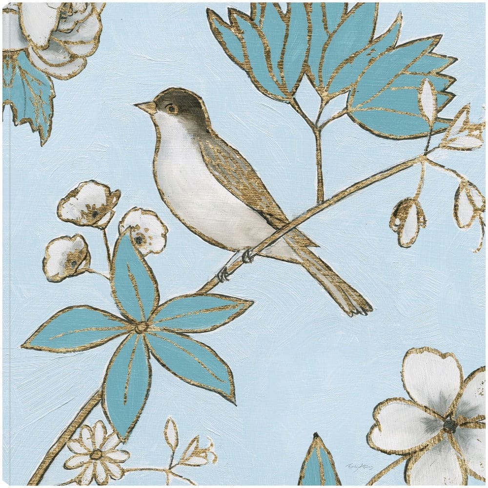 Pajaro en Lienzo IV - Emily Adams