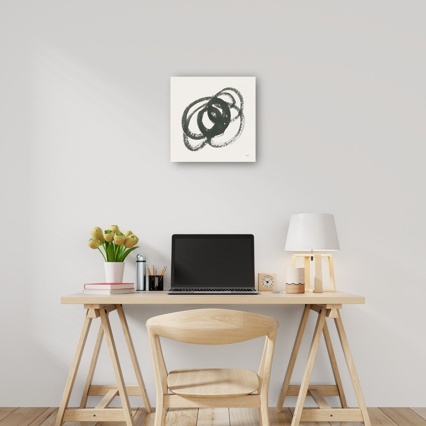 Scribbly negro IV - Moira Hershey