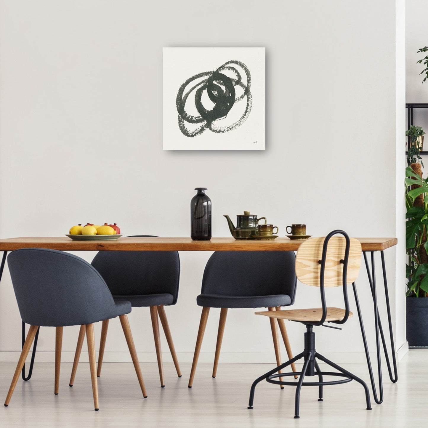 Scribbly negro IV - Moira Hershey