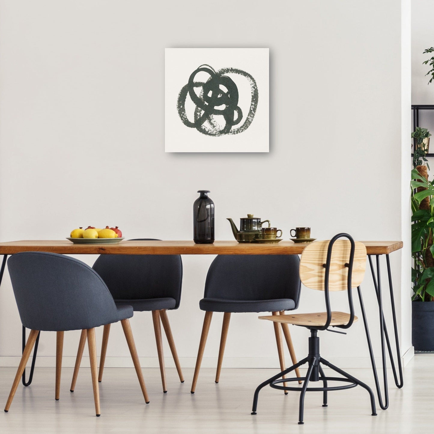 Scribbly negro I - Moira Hershey