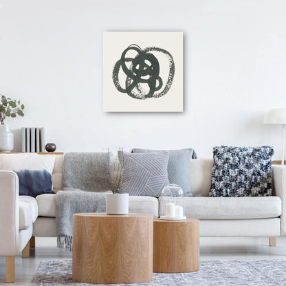 Scribbly negro I - Moira Hershey