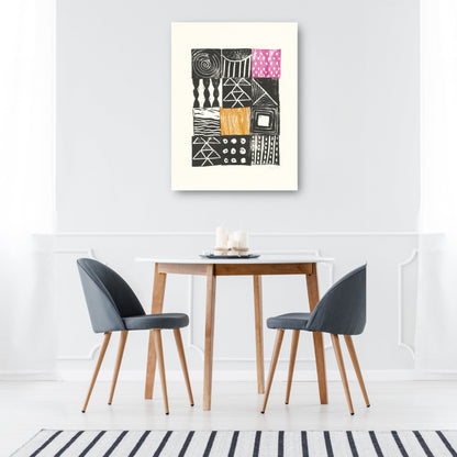 Impresión de bloque V - Courtney Prahl