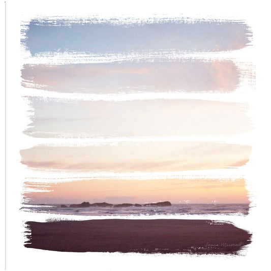 Rayas de Atardecer III - Laura Marshall
