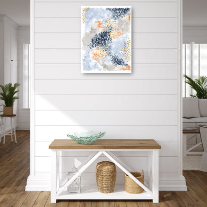 Flores de primavera II azul marino - Laura Marshall