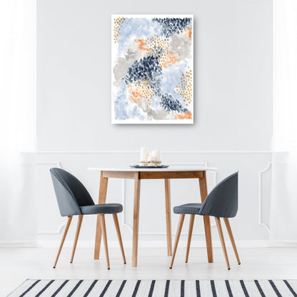 Flores de primavera II azul marino - Laura Marshall