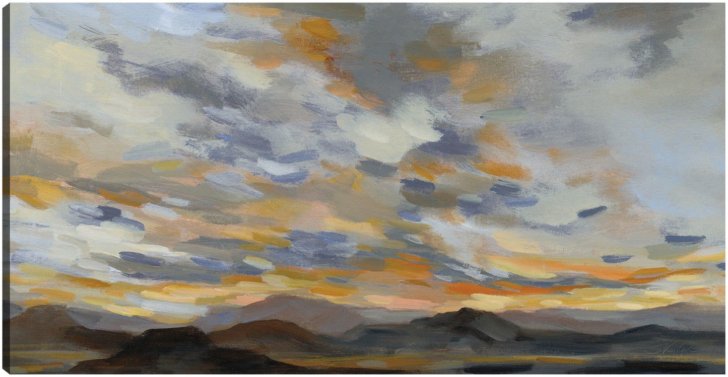 High Desert Sky I Azul marino - Silvia Vassileva