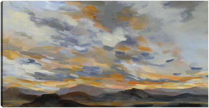 High Desert Sky I Azul marino - Silvia Vassileva