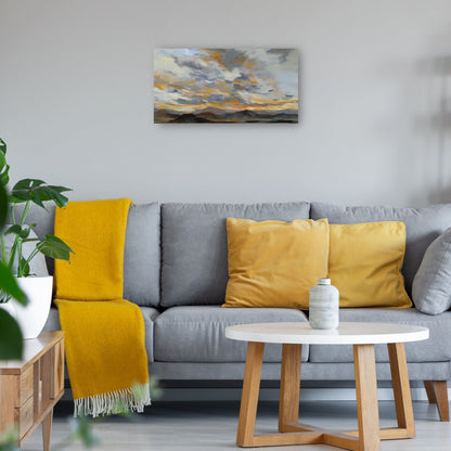 High Desert Sky I Azul marino - Silvia Vassileva